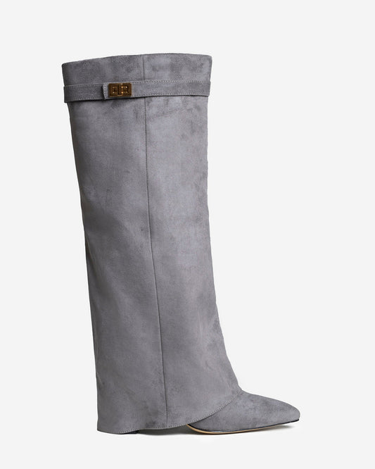 LYNOVA Wildleder Stiefel
